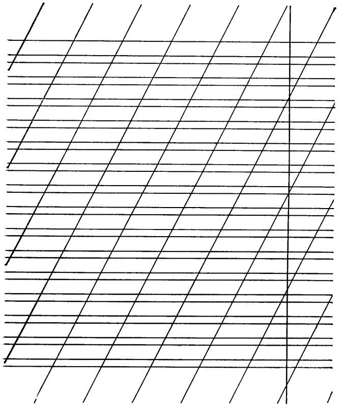 Разлиновка косая линия а4