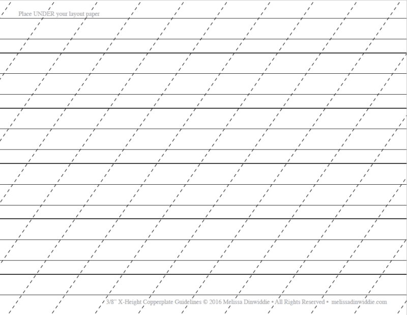 Разлиновка в косую линию а4