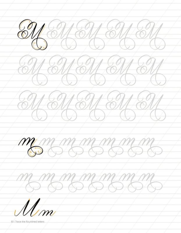 Прописки для каллиграфии
