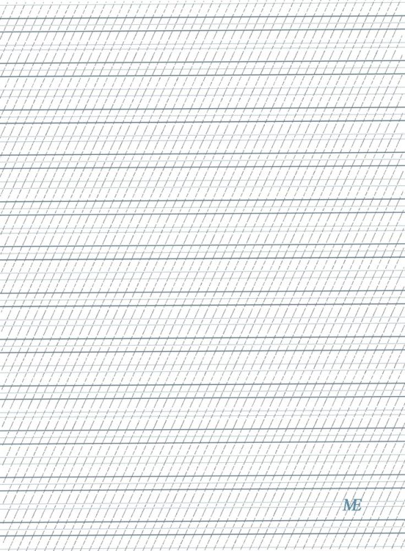 Разлиновка косая линия а4