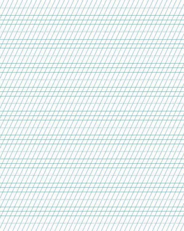 Тетрадь для Чистописание Линовка №1