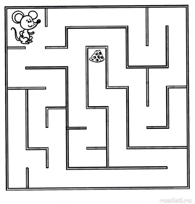 Игра Лабиринт для дошкольников