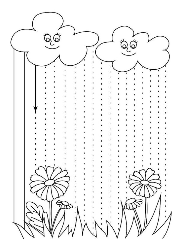 Графомоторика для детей 3-4