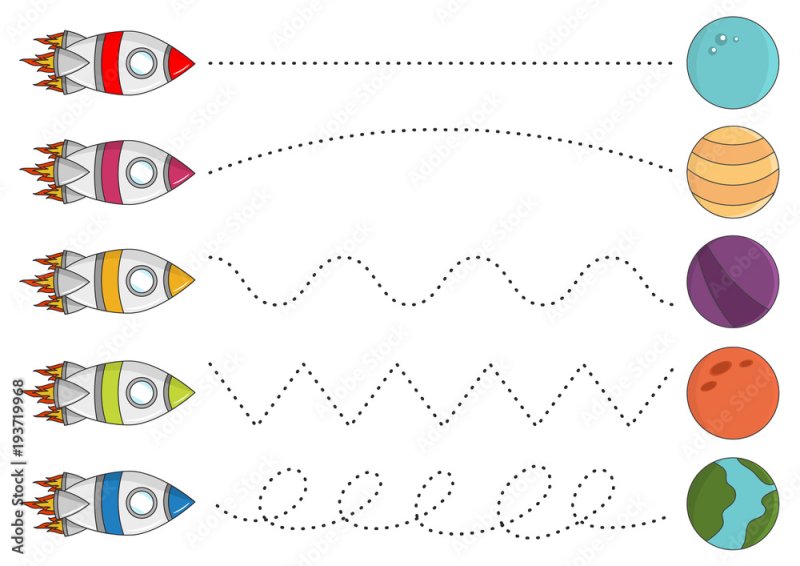 Космос задания для детей