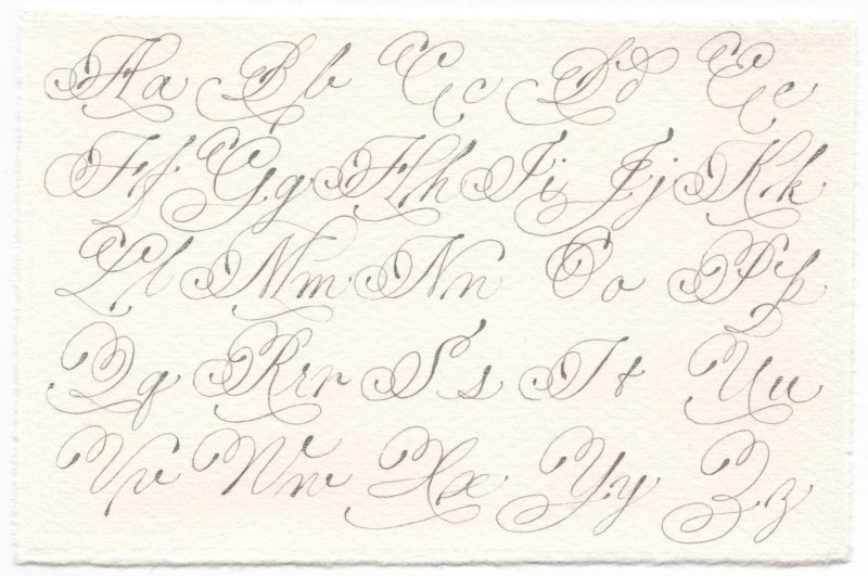 Каллиграфические прописи русские