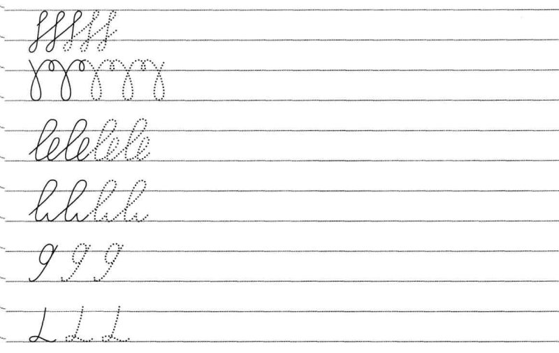 Элементы письма для дошкольников