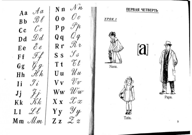 Письменные буквы французского языка