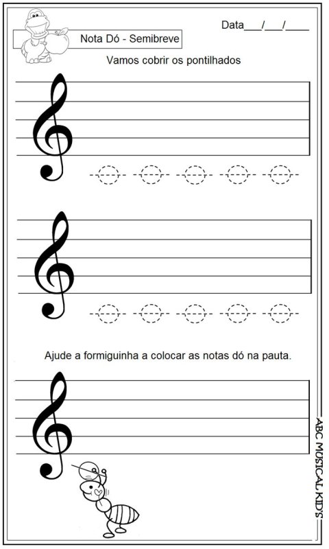 Музыкальные прописи