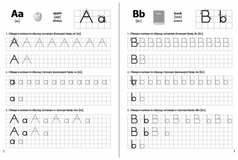 Английский шаг за шагом прописи