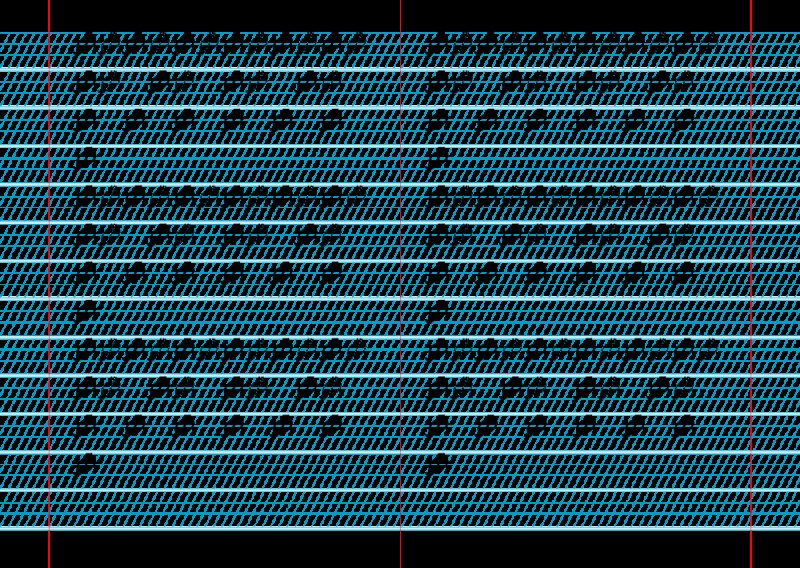 ПРОПСИ В часто кусую линию