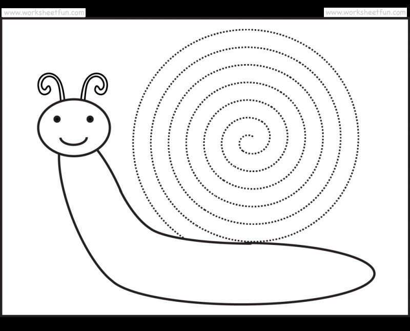 Графомоторика улитка