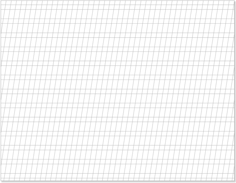 Разлиновка узкая линия а4