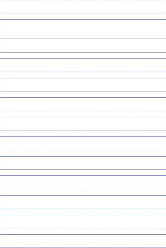 Лист а4 расчерченный в линию